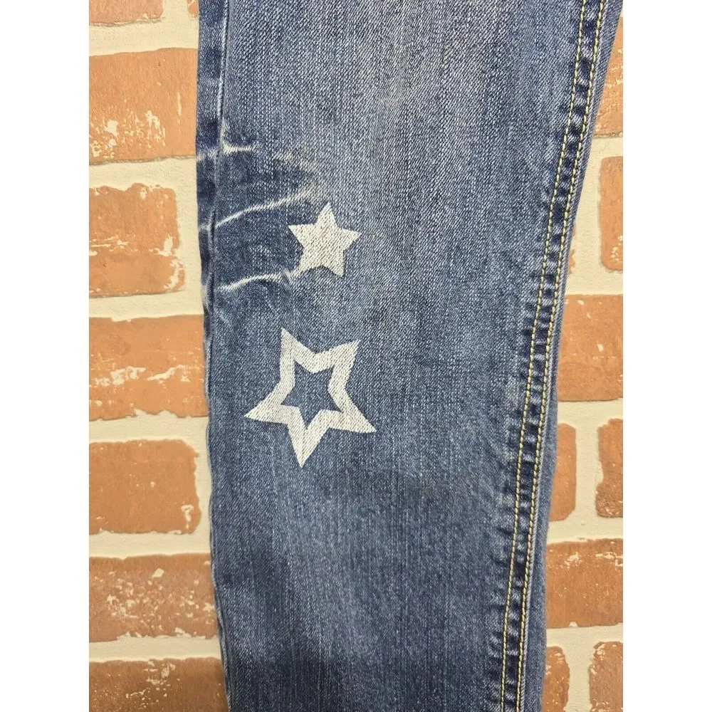14 X‎ 26 Junior Y2k Skater Rock Jeans Stars And Stripes Northshore LTY Surfer